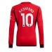 Manchester United Marcus Rashford #10 Hjemmedrakt 2023-24 Lange ermer